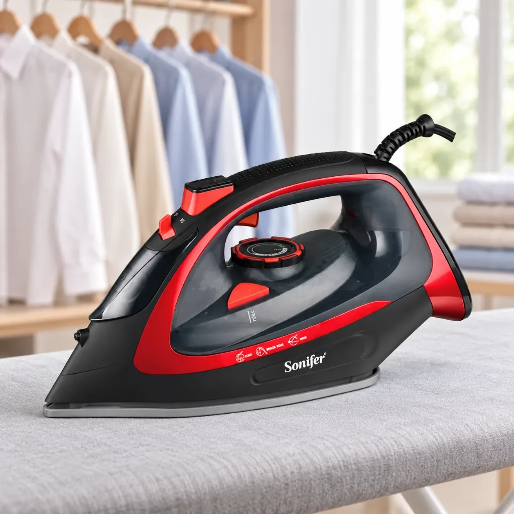 [SF-9065R] Fer à Repasser Sonifer 2200W Rouge