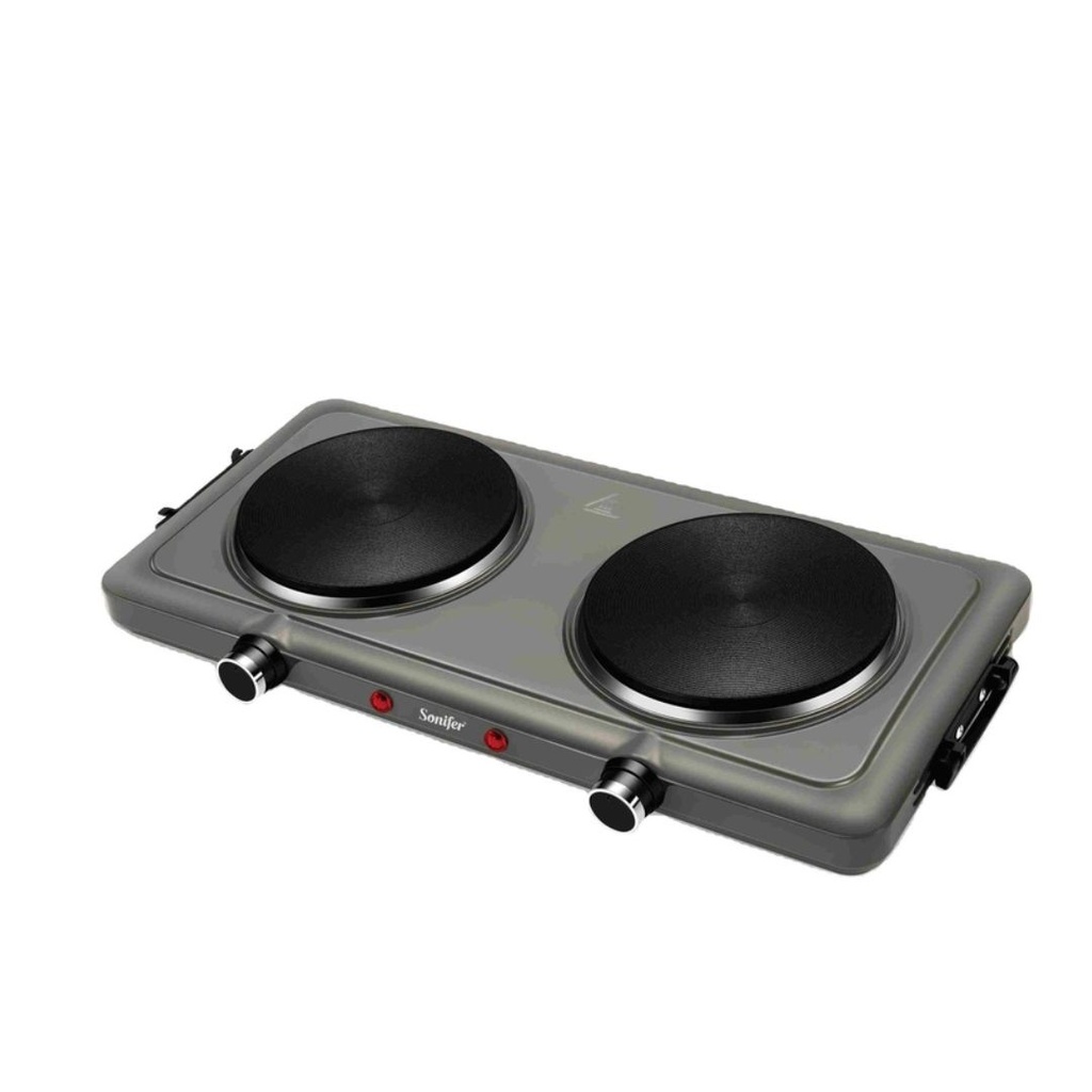 Plaque de Cuisson Double Sonifer 1000W 155mm 