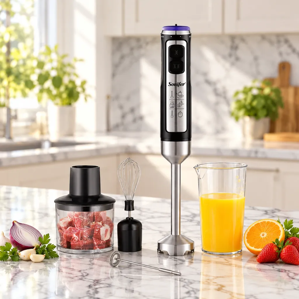 Mixeur Plongeant 5 en1 Sonifer 400W