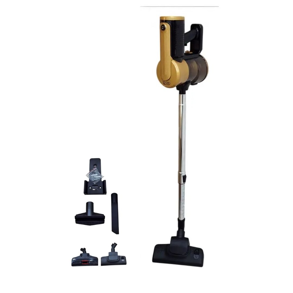 [VC-1005J] Aspirateur Balai Eléctrique 9en1 Enzo 1200W Jaune