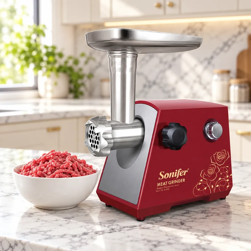 [SF-5002R] Hachoir à Viande Sonifer 1200W Rouge