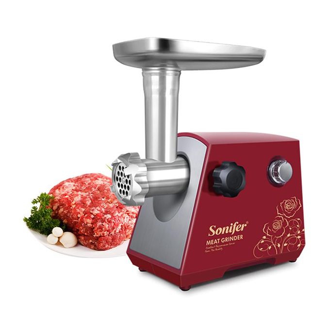 Hachoir à Viande Sonifer 1200W Rouge