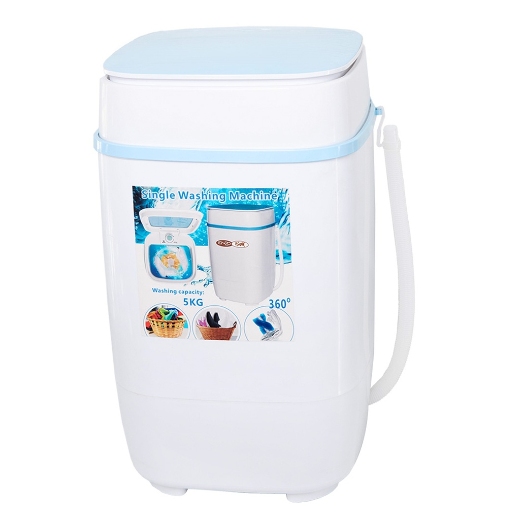 Mini Machine à laver Enzo 5 kg Bleu