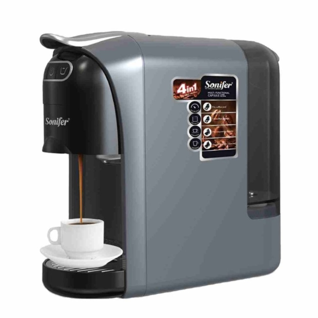 Machine à Café Multifonctions 4 en 1 Sonifer 1400W