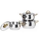 Batterie De Cuisine 6 pièces Ufo - Inox 18/10
