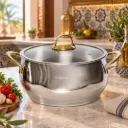 Marmite Vivaldi Tombo 28 cm Inox 18/10