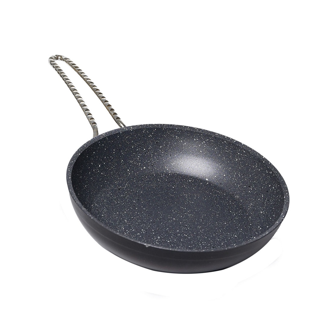 [WHM-1495A] Poêle Granite Vivaldi Hitit 18cm Manche Argent