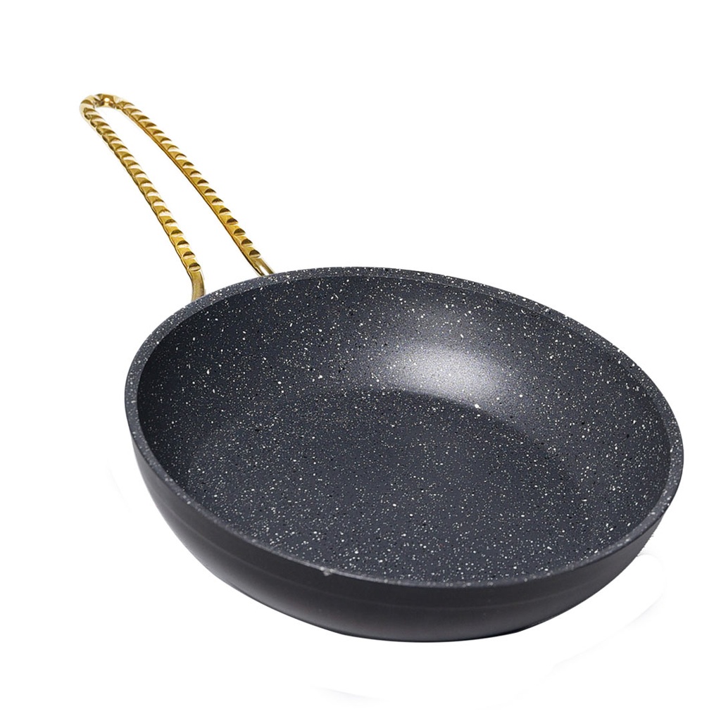 [WHM-1496D] Poêle Granite Vivaldi Hitit 20cm Manche Doré
