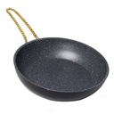 Poêle Granite Vivaldi Hitit 24cm Manche Doré