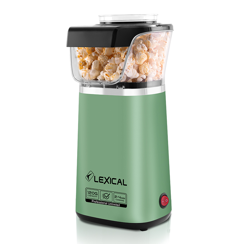 Machine à Pop Corn Sans Huile Lexical 1300W- Vert