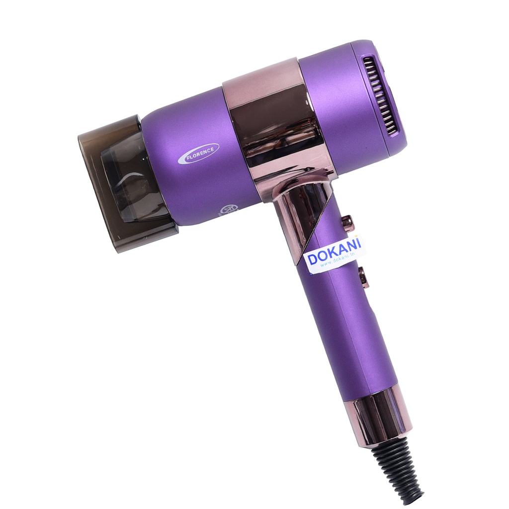 [HK448-1V] Séche Cheveux Florence 18000RPM 1800W Violet 