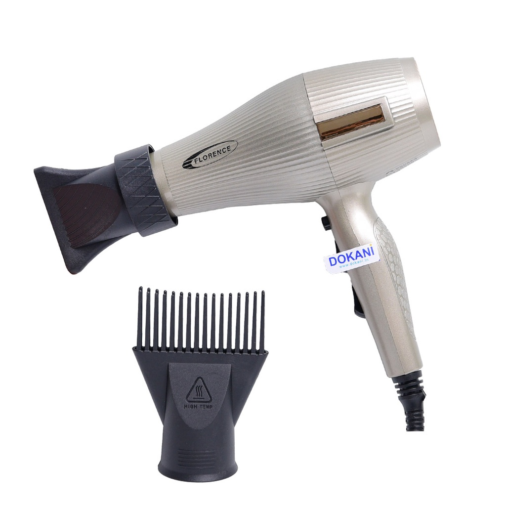 [HK447-2GC] Sèche Cheveux Florence 17000RPM 2000W Gris Clair