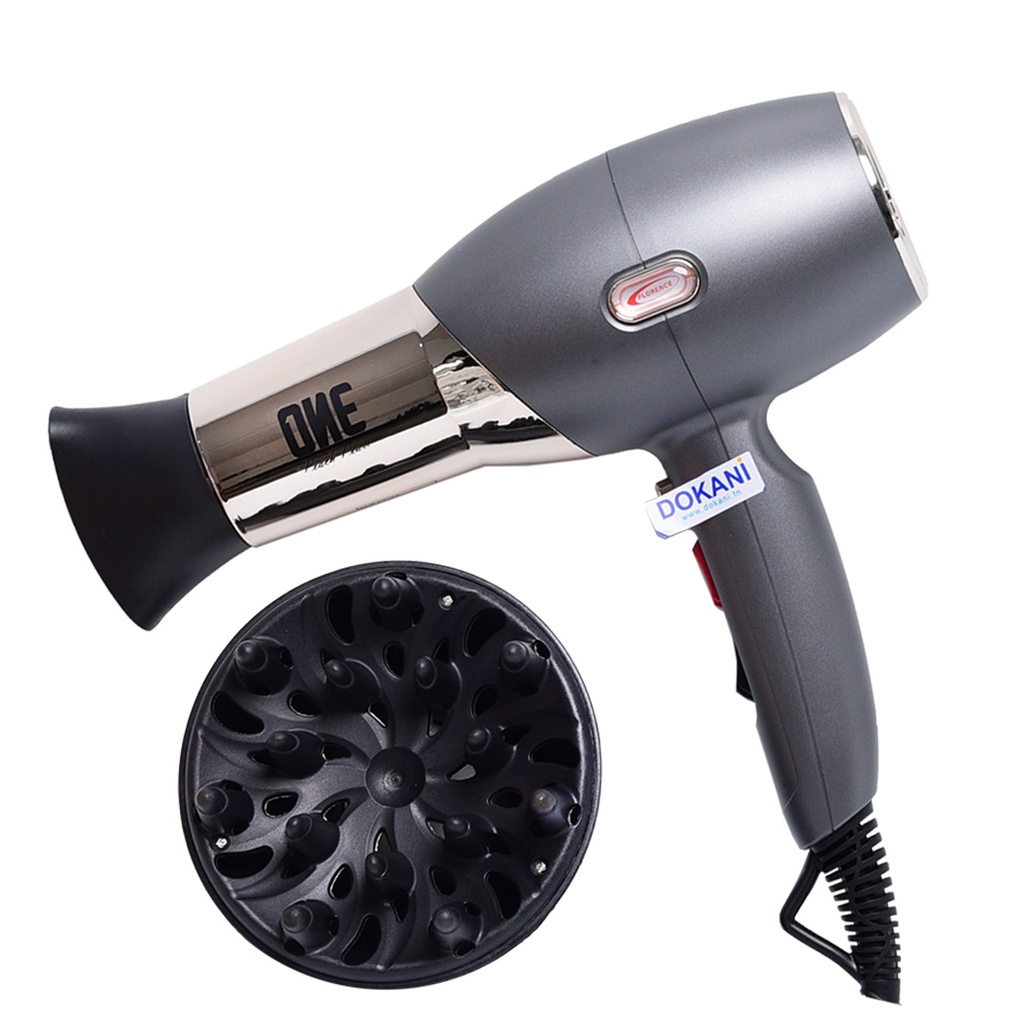 [HK447-3] Sèche Cheveux One Florence 18000RPM 2000W Gris