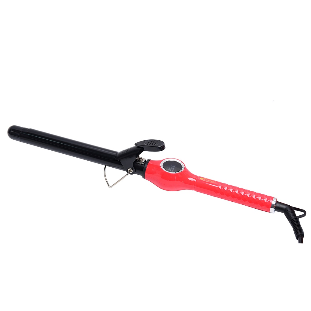 Fer à Boucler Florence 22mm Avec Afficheur 75W Rouge