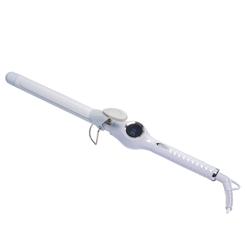 Fer à Boucler Florence 22mm Avec Afficheur 75W Blanc 