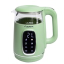 Bouilloire Electrique Lexical Avec Afficheur Température 2200W Vert 1,7L