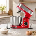 Robot Pétrin Florence Avec Afficheur 5L- 1300 W- Rouge