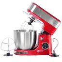 Robot Pétrin Florence Avec Bouton Afficheur 5L 1300W Rouge