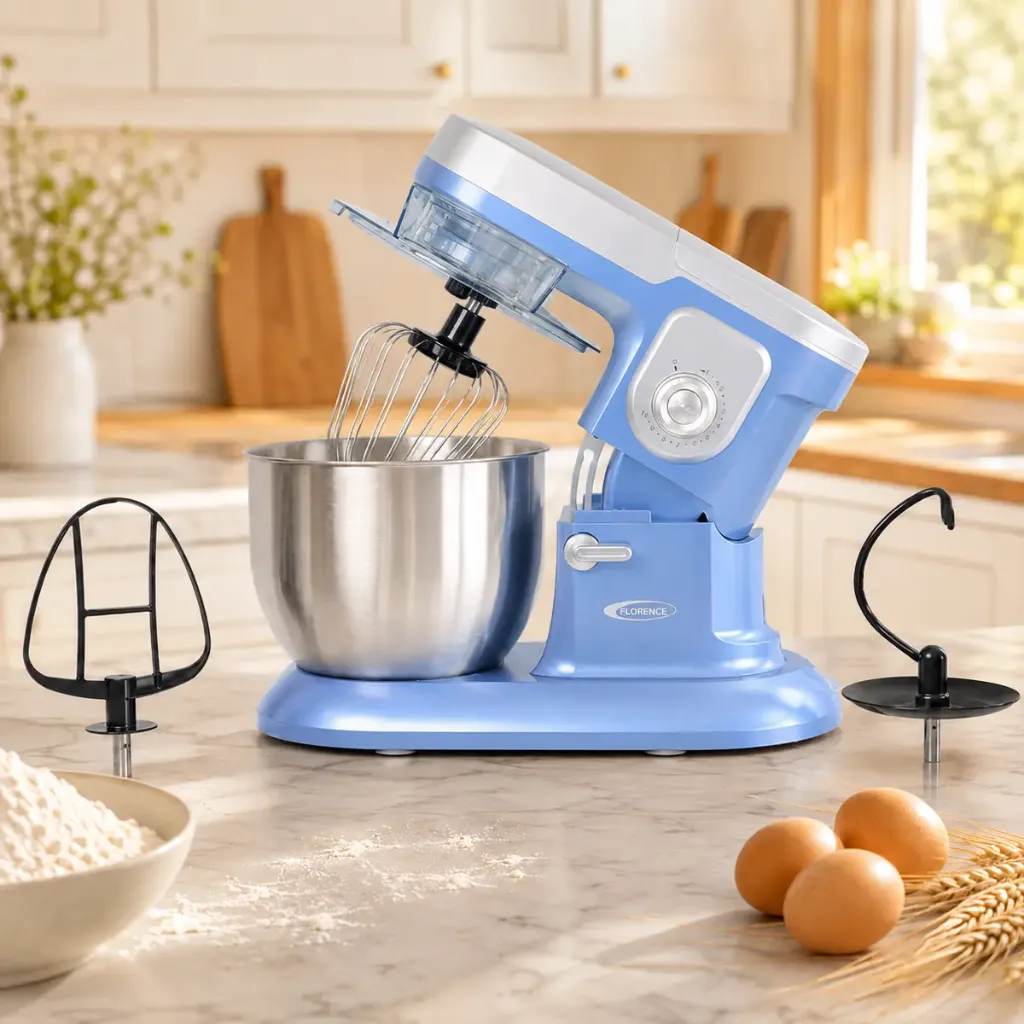 [GM-M061C-B] Robot Pétrin Florence 6,5L 1600W- Bleu Ciel