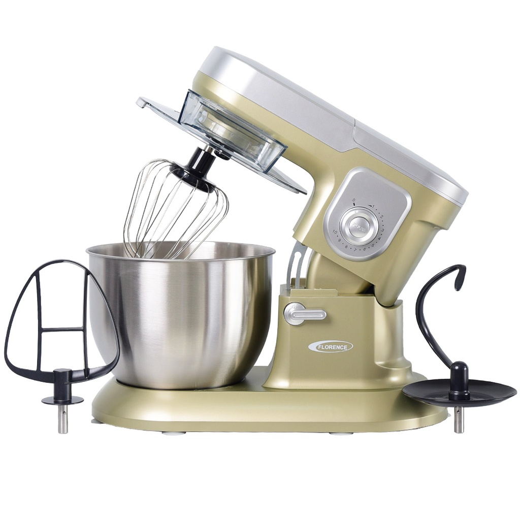 [GM-M061C-VO] Robot Pétrin Florence 6,5L-1600W- Vert Olive