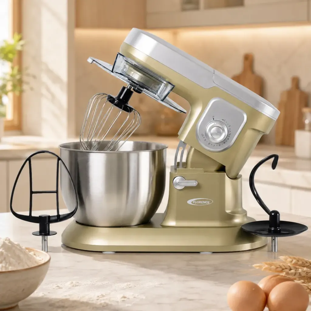 Robot Pétrin Florence 6,5L-1600W- Vert Olive