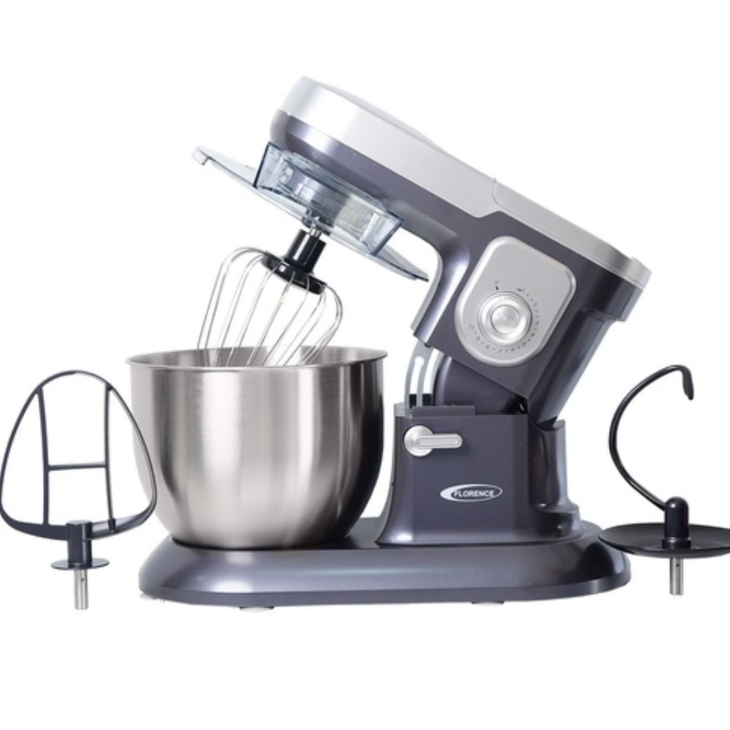 [GM-M061C-N] Robot Pétrin Florence 6,5L 1600W Gris Charbon