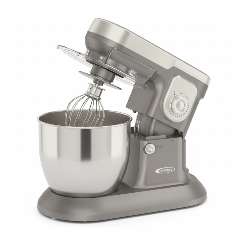 Robot Pétrin Florence 6,5L 1600W Gris Charbon