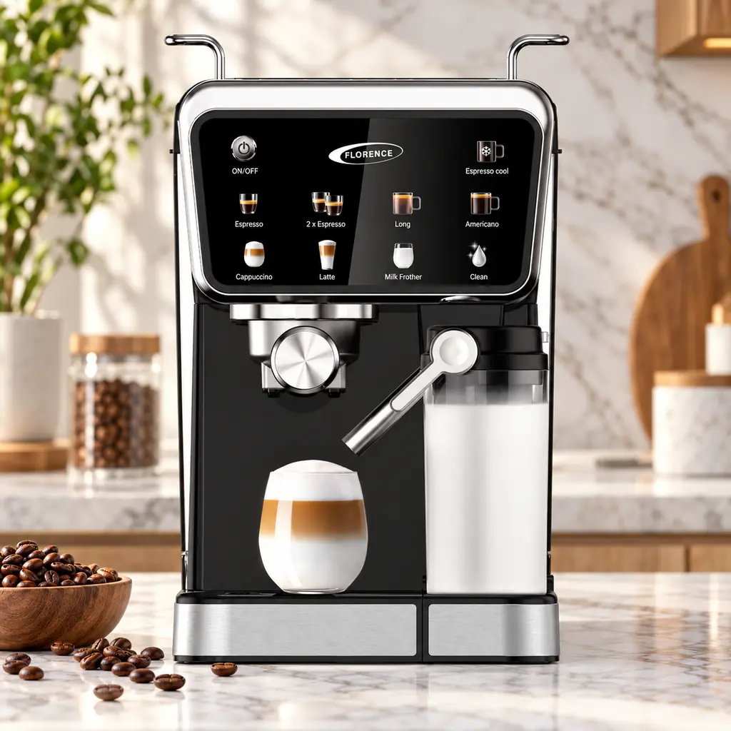 [HK461] Machine à Café Express 9 en1 - 1,5L 1350W-Florence