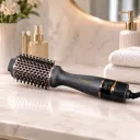 Brosse Coiffante Avec Afficheur Température 1000W- Gris Charbon