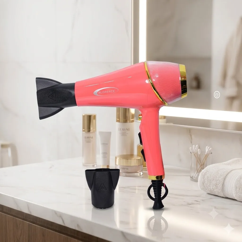 [HK460SM] Sèche Cheveux Florence Power Max 2200W Saumon