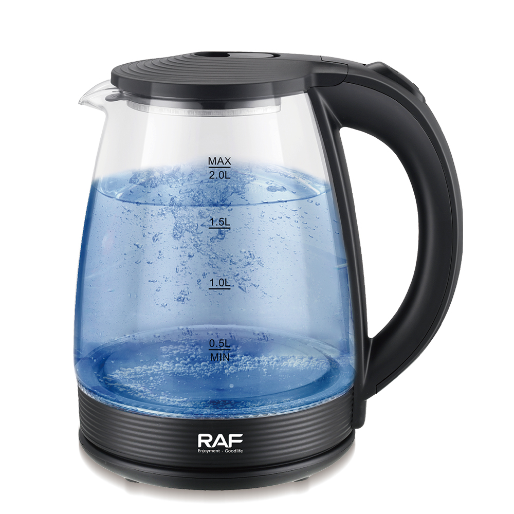 [R-7218] Bouilloire Electrique en Verre RAF 2L 1500W