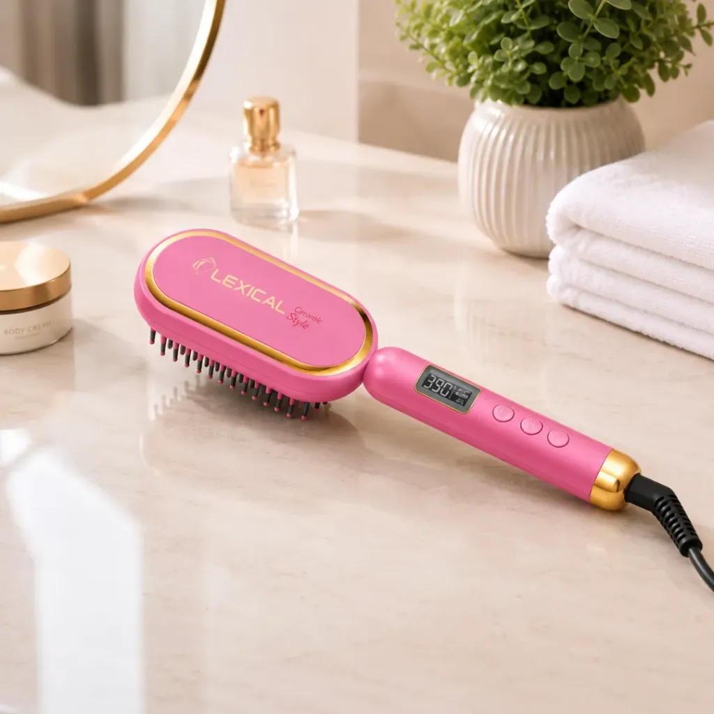 [LSB-5140R] Brosse à Air Chaud Lexical 65W - 990 °C - Rose