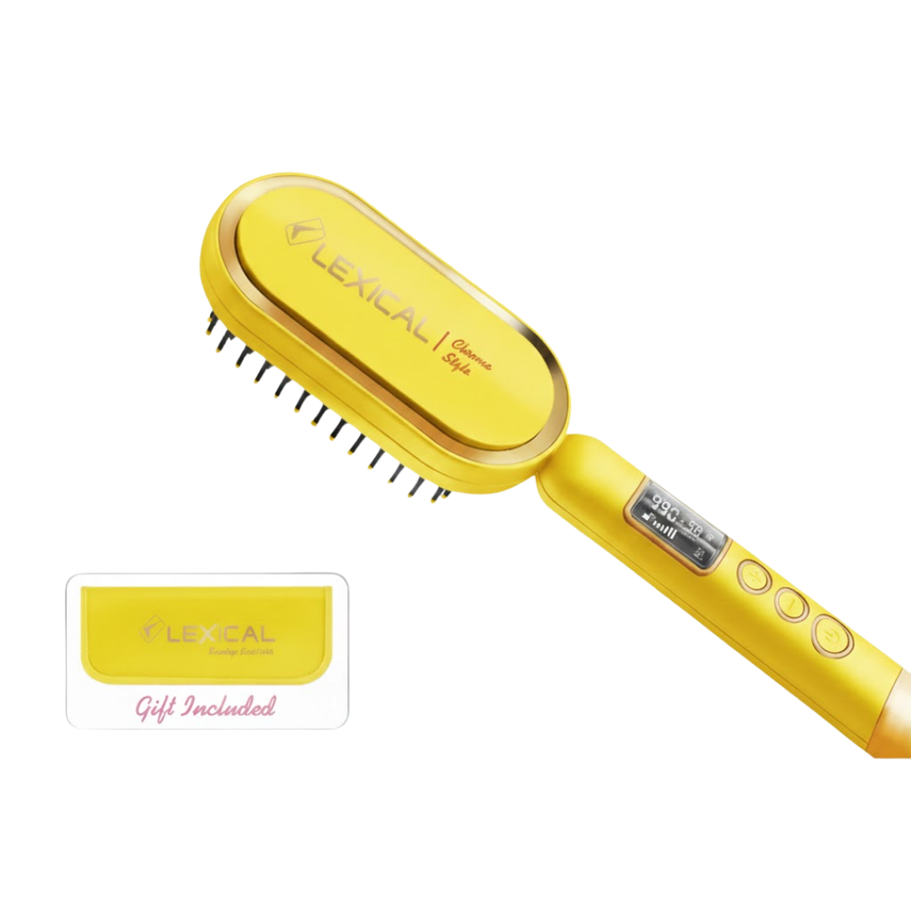 [LSB-5140J] Brosse à Air Chaud Lexical 65W - 990 °C - Jaune