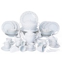 Service à Table en Porcelaine 72 Pièces Bravo