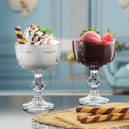 [MBM1288] Lot De 6 Coupes AQua Diamond 18 cl