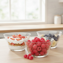 Lot de 6 Bols Azur Glass 11Cm