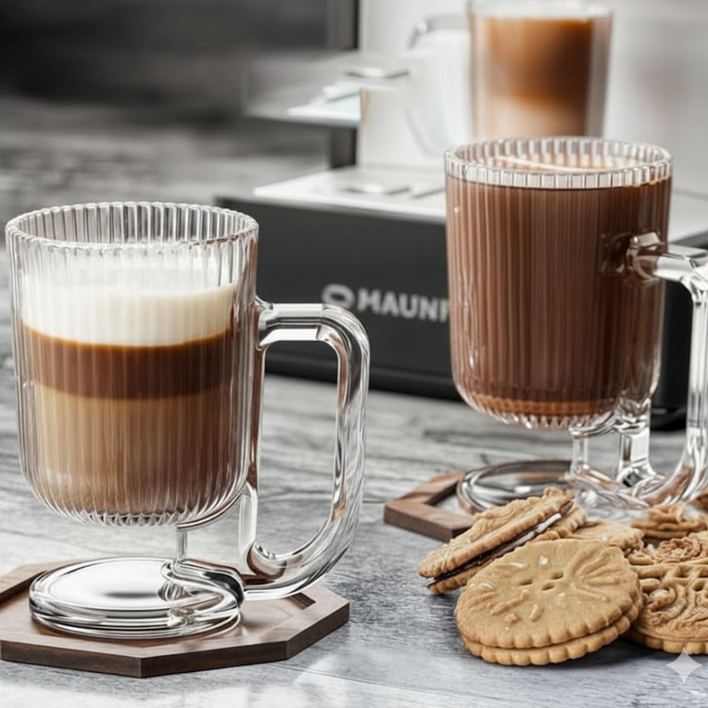 Lot De 3 Mugs  City Glass Savor 22 cl 
