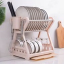Egouttoir à Vaisselle En Plastique Beige