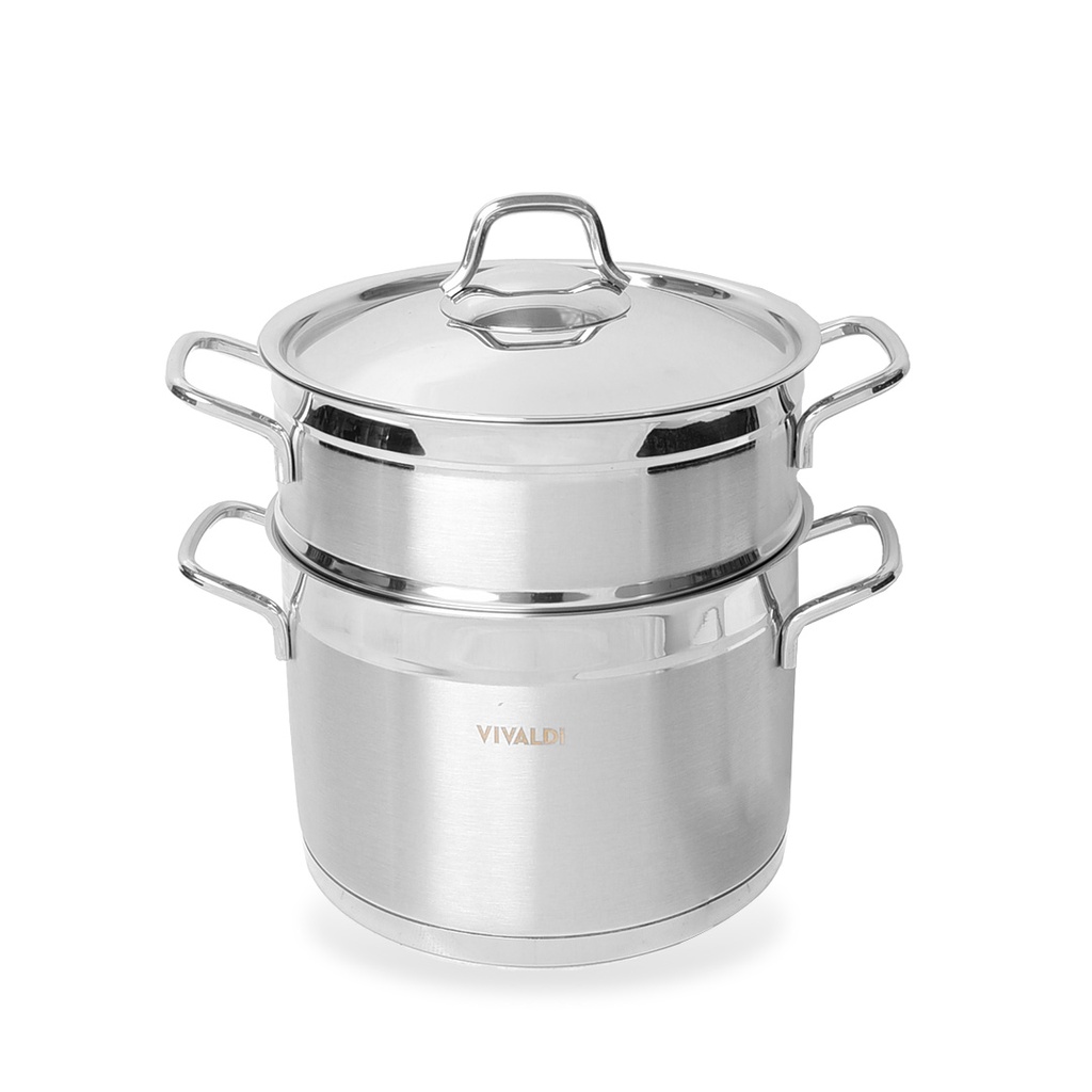[WHM-436] Couscoussier Inox 18/10 Vivaldi 4 Litres 20 cm