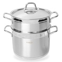 Couscoussier Inox 18/10 Vivaldi 10 Litres 26cm