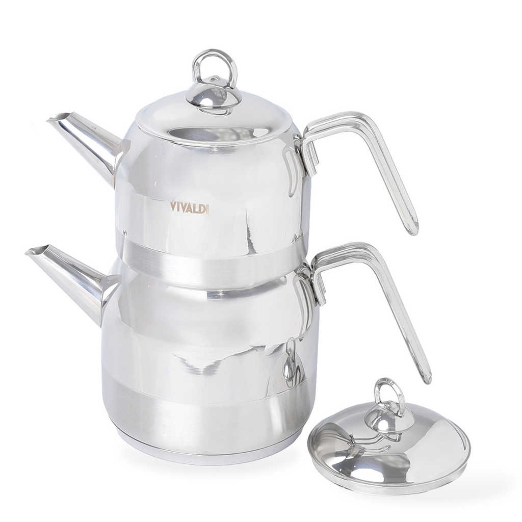 [WHM-1934] Theière En Inox 18/10 Vivaldi 4 pièces