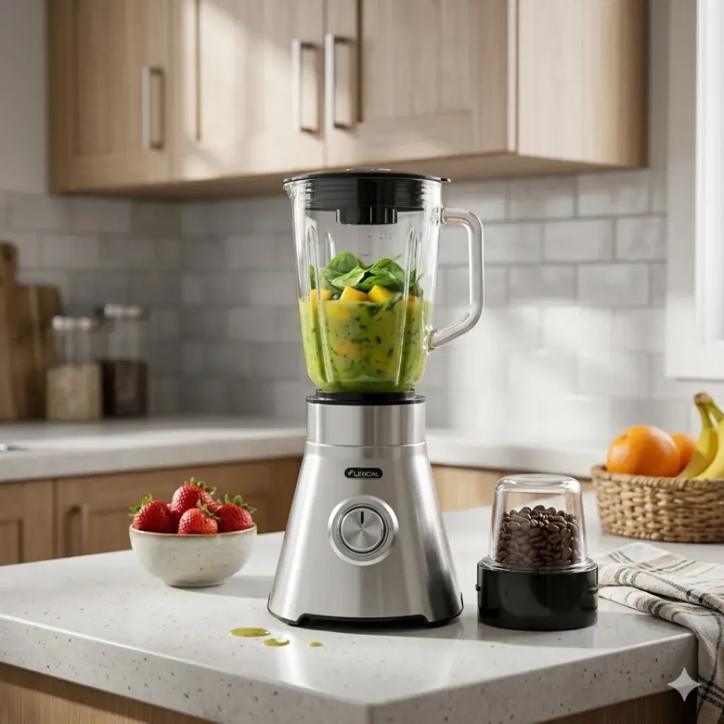 [LBL-1545] Blender 1.5L Avec Moulin A Epice-Lexical- 1000W