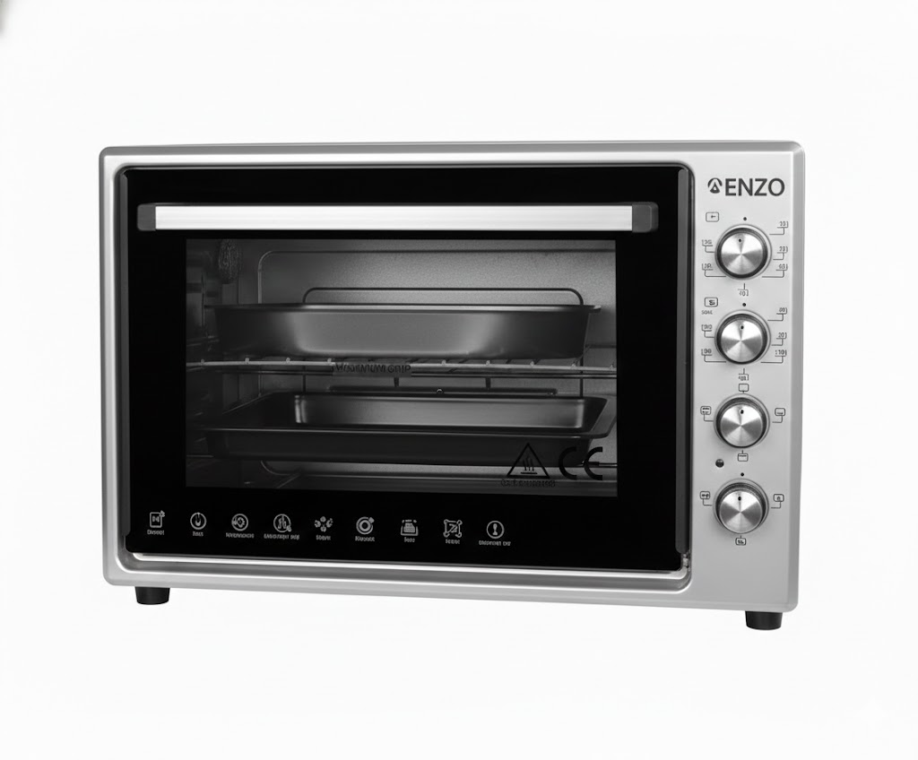 [ENZO10-70G] Four Électrique Avec Turbo Fan Enzo 70L 2000W Gris 