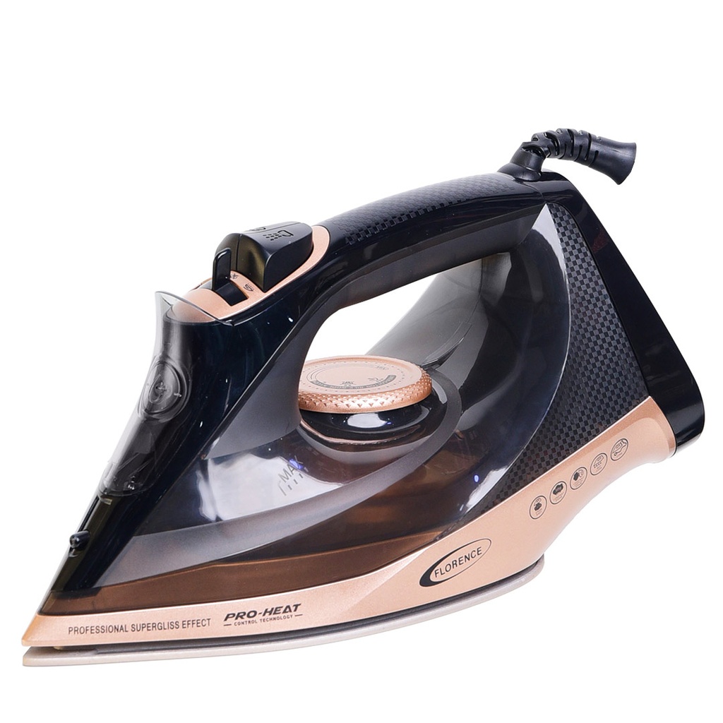 [HK375N] Fer a Repasser Florence 2200W Noir