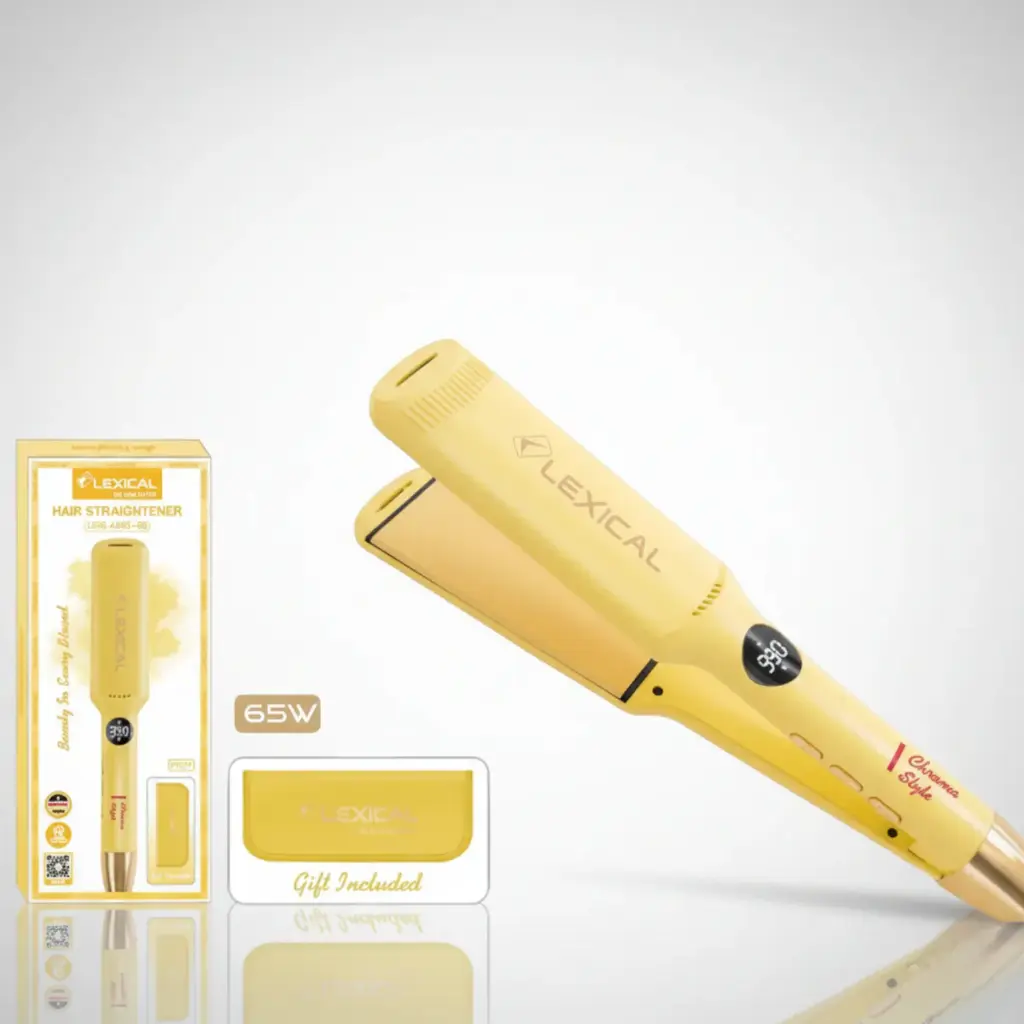 [LHS-5383-10] Plaque Cheveux Lexical 990 °C - Jaune