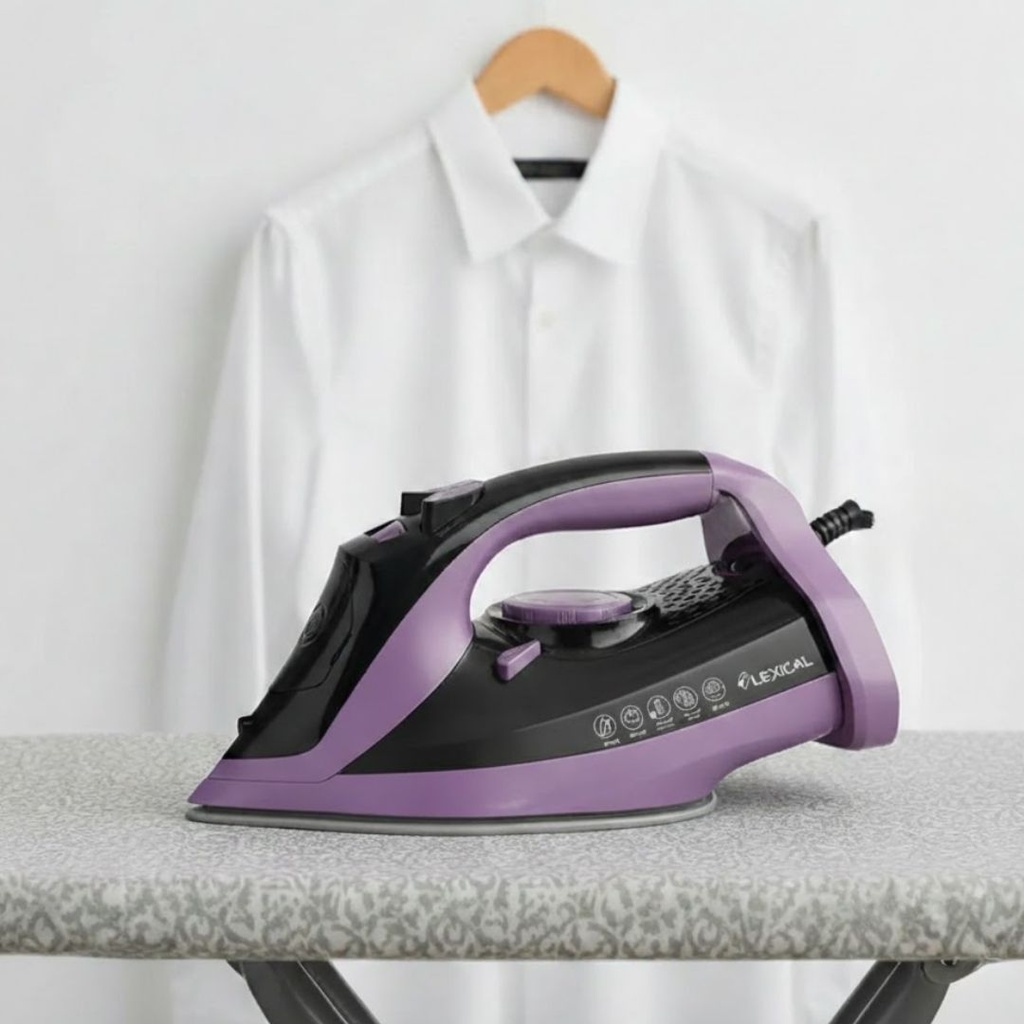 [LSI-1055V] Fer a Repasser Lexical 2200W Semelle en céramique Violet