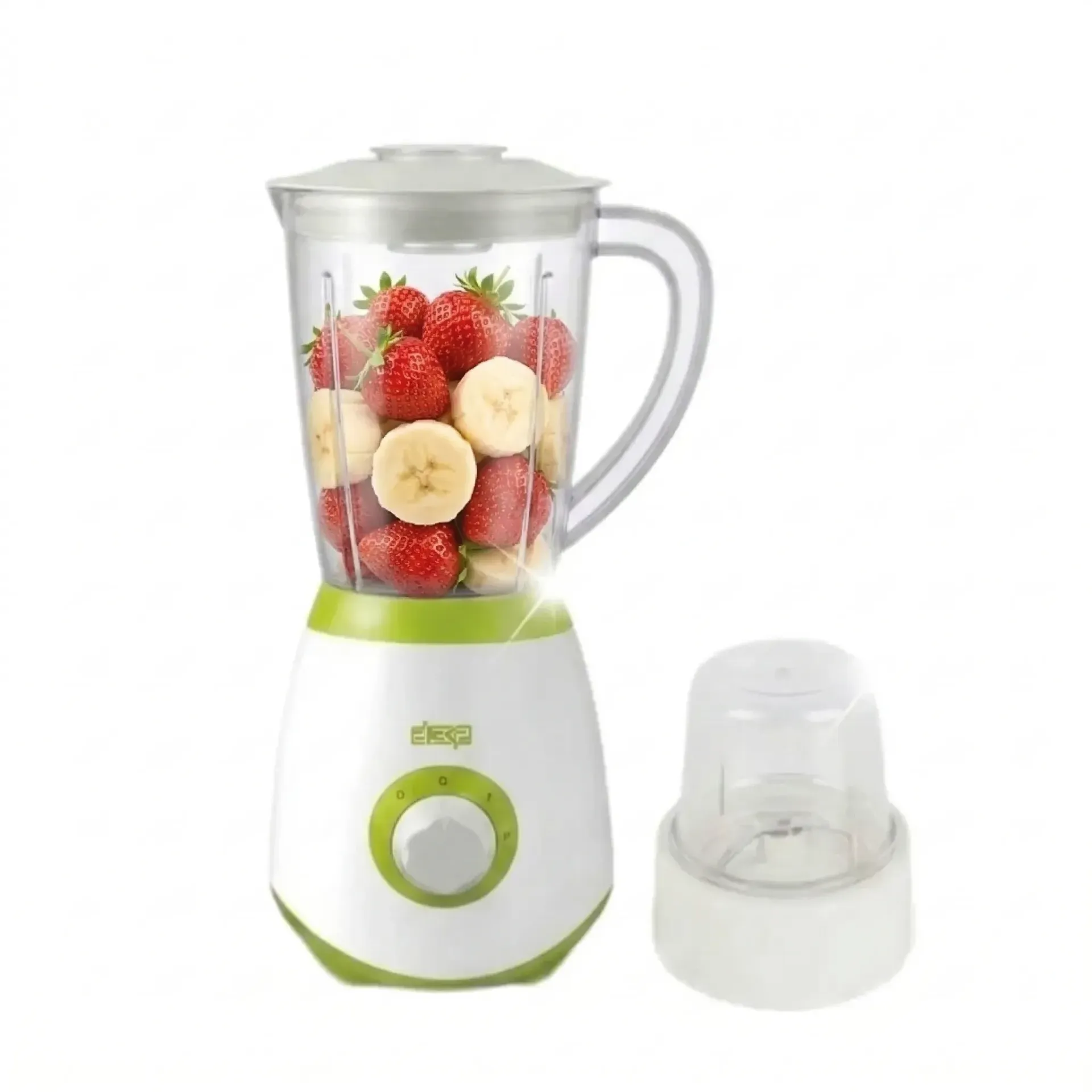 [KJ2002-V] Blender Avec Grinder DSP en Plastique 1,5L – 350W - Vert