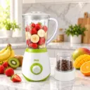 Blender Avec Grinder DSP en Plastique 1,5L – 350W - Vert