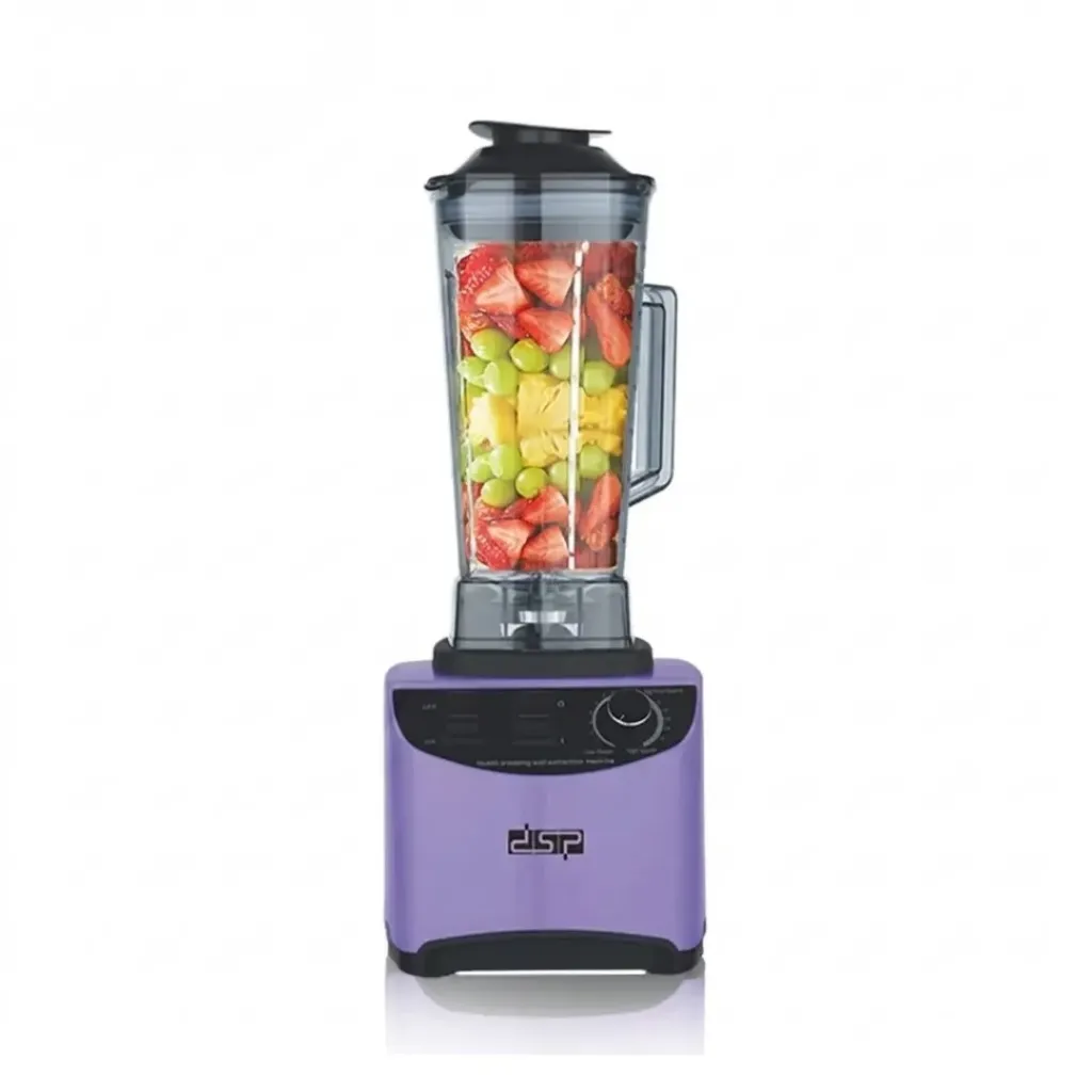 [KJ2099-VI] Blender En Plastique 15 Vitesses DSP – 2L – 1800W-Violet
