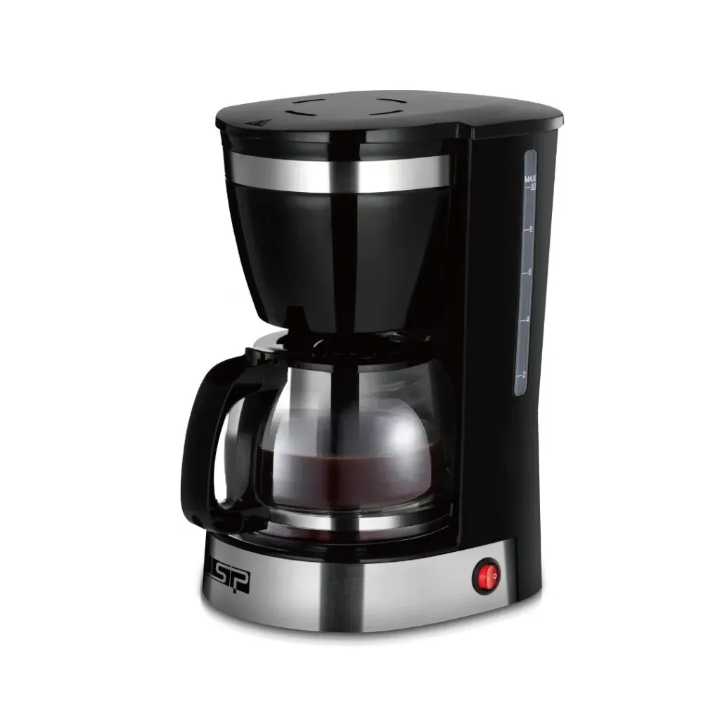 [KA3126] Cafetière Électrique DSP 1,25L - 800W - 10 Tasses - Noir